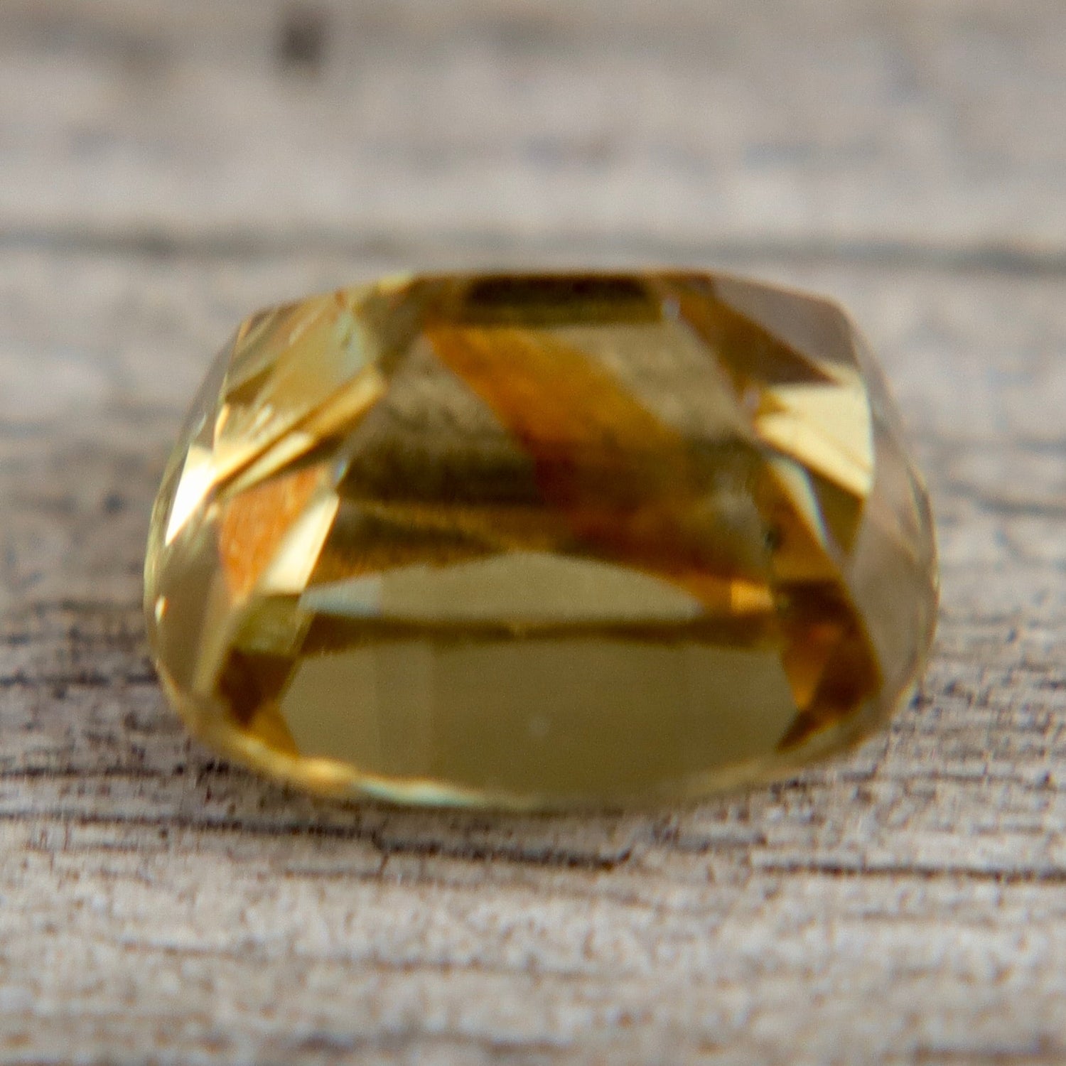 Yellow Zircon gemstone 1.95 carat oval faceted — Sapphire Pal
