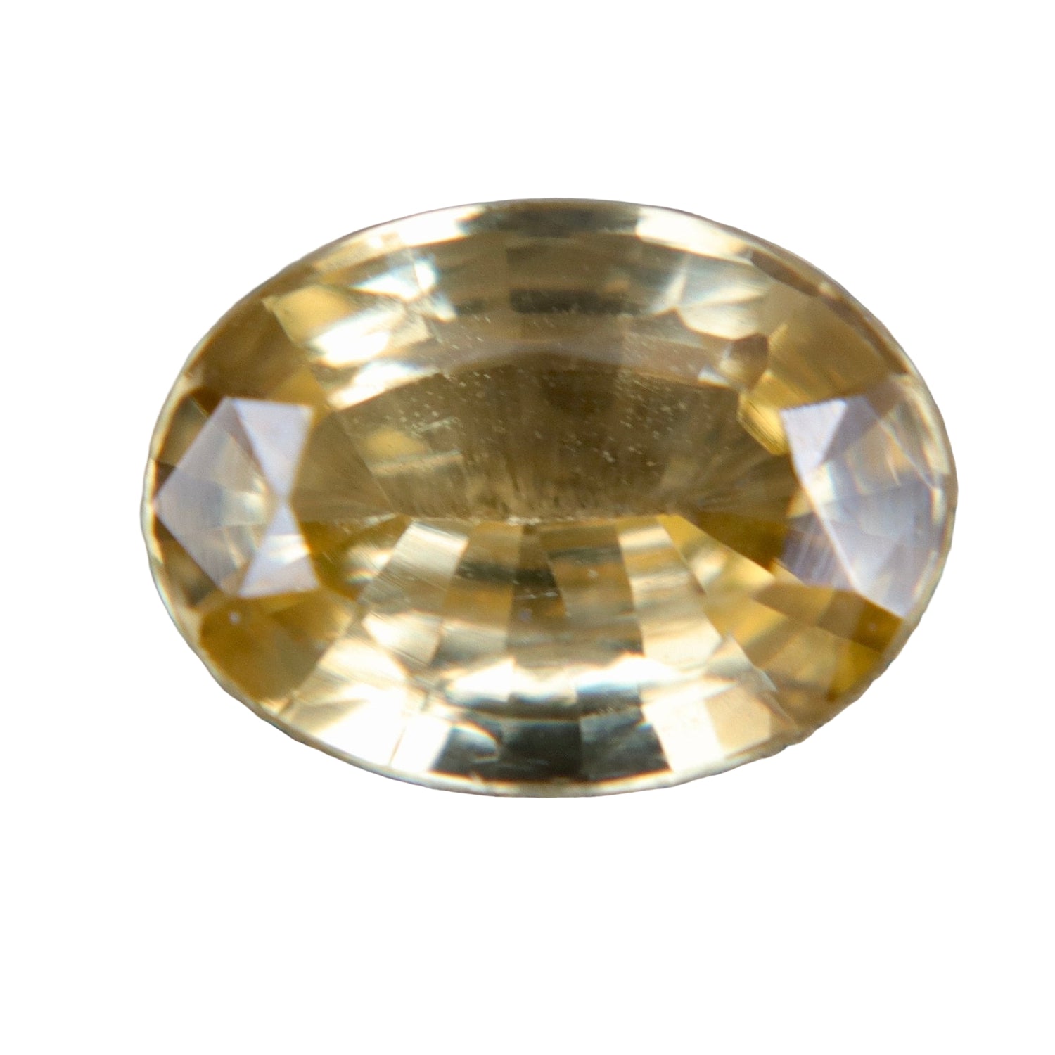 2.54 ct Natural Yellow Zircon, Oval Cut, Ceylon origin, untreated, eye clean – Sapphire Pal