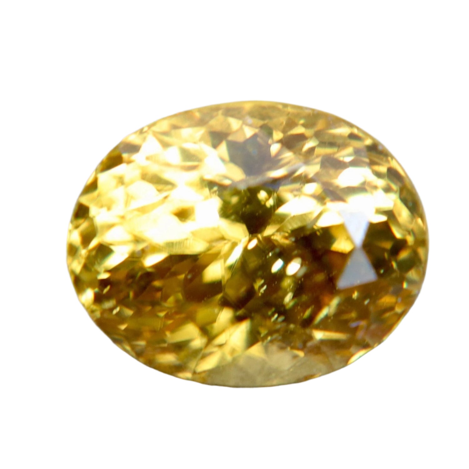 Natural Yellow Zircon 2.41ct – Cushion Cut | Ceylon Gem - Sapphire pal