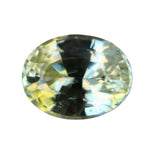 1.72 Carat Natural Yellowish Green Sapphire | Oval Cut Gem | Madagascar | Sapphire Pal
