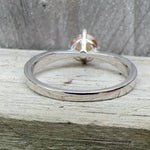 Natural Zircon Silver Ring - Sapphirepal