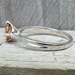 Natural Zircon Silver Ring - Sapphirepal