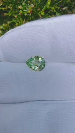 video for 1.75 carat pear cut green 