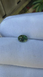 Natural Parti Sapphire Oval Cut 1.30 Carat Unheated from Illakaka Madagascar – Sapphire Pal