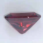 Rich red natural garnet cushion cut loose gemstone for bespoke jewelry