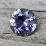 Natural round purple spinel loose gemstone for a custom jewelry design