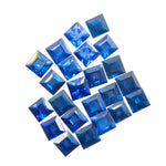 Royal Blue Ceylon Sapphires – 4.70ct Matched Set (Princess Cut 3.00 mm, VS–VVS) - Sapphirepal