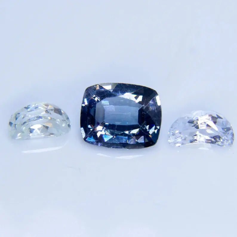 Set Of Natural Spinel and Sapphires Gemstones - Sapphirepal
