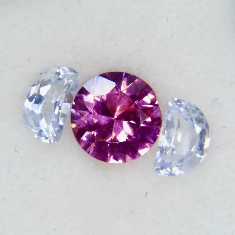 Set Of Sapphire and Spinel Gemstones - Sapphirepal