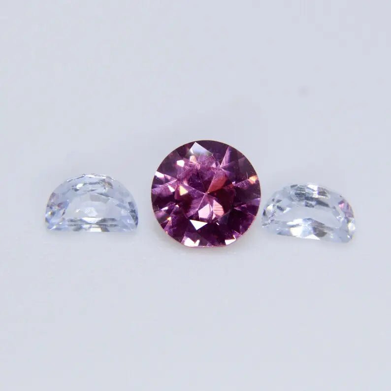 Set Of Sapphire and Spinel Gemstones - Sapphirepal