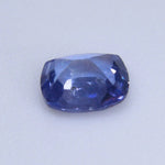 Unheated blue sapphire cushion cut from Ceylon