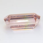 Untreated 4.35 ct emerald cut natural tourmaline loose gemstone