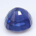 Untreated natural purple sapphire 3.53 carat cushion cut with VS clarity