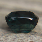 Natural untreated teal sapphire for bespoke engagement ring design
