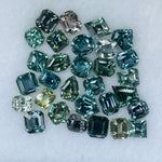Natural Blue Green Sapphires Parcel gems-756e