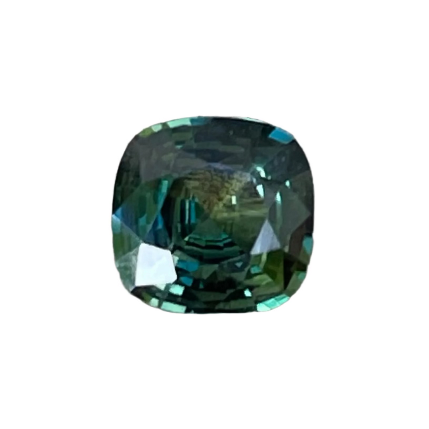 Natural Green Sapphire – 0.65ct Cushion Cut | Unheated | Australia | Sapphire Pal