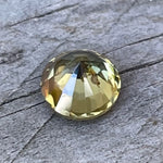 Natural Greenish Yellow Zircon gems-756e