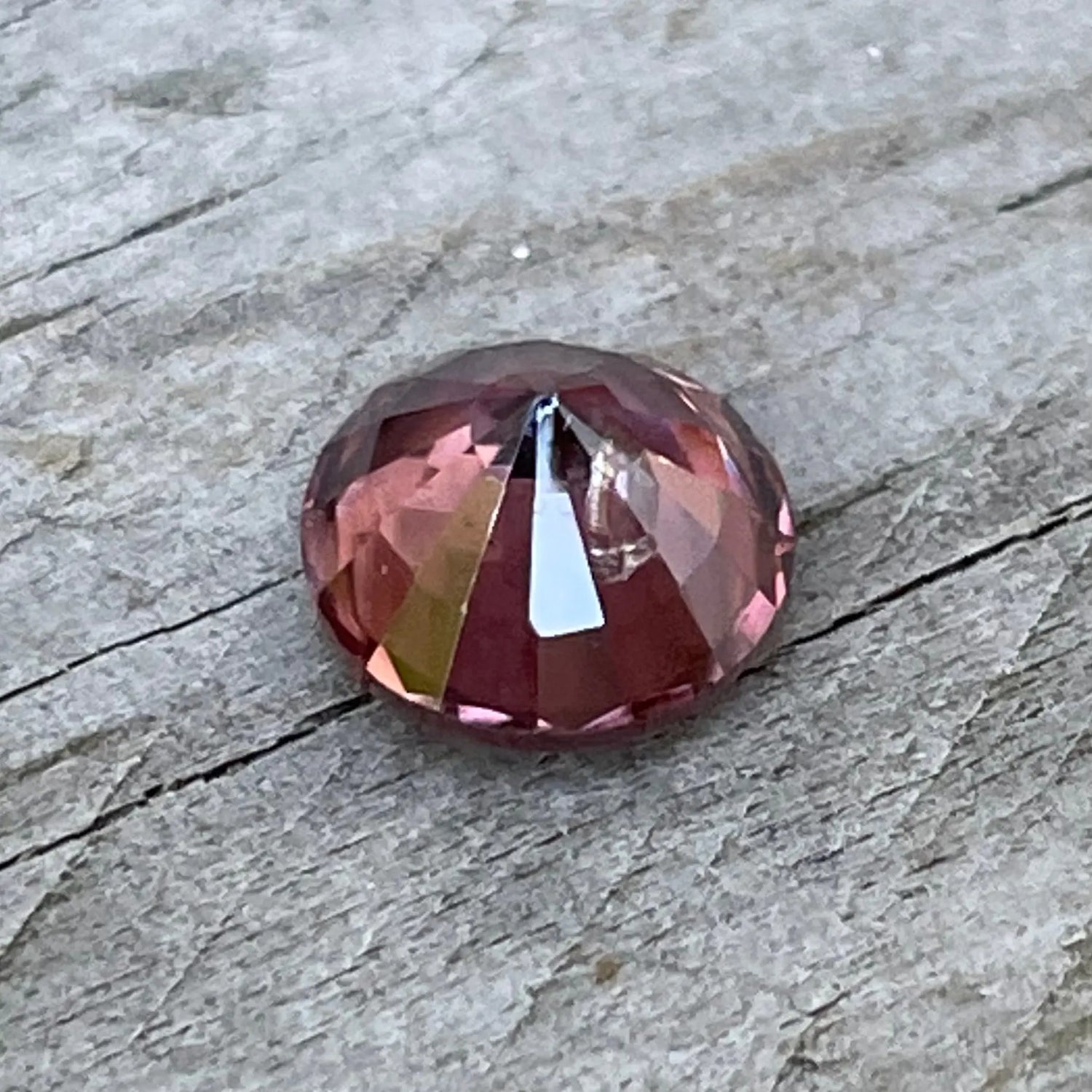 Natural Orangish Brown Zircon