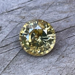 Natural 1.37 carat round zircon for custom jewelry