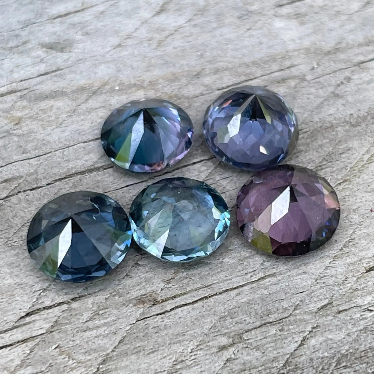 Set Of Natural Spinel Gemstones